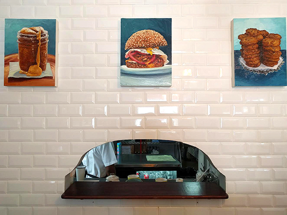 Miranda bakery paintings